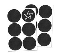 120 Pièces, Étiquettes Autocollantes pour Bocaux, Tableau Noir Effaçable - 50mm