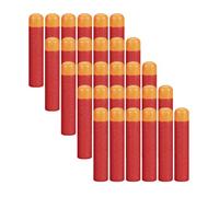 120 Pièces Fléchettes Nerf Grand 9.5cm,Mousse Recharge de Fléchettes Rouge,Darts en Mousse Munitions pour Pistolets Nerf Blaster Pistolet Jouet Enfants,Accessoires Convient N-Strike Elite Mega Série