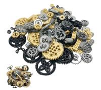 120 pièces jouet d'engrenages, support d'engrenages technologiques blocs de serrage techniques pièces différentielles jouets de construction éducatifs pour enfants cadeaux fête 'anniversaire v