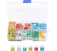 120 pièces/lot voiture camion petite taille Mini lame fusibles 5A 10A 15A 20A 25A 30A AMP boîte assortiment avec pince Câblage de protection