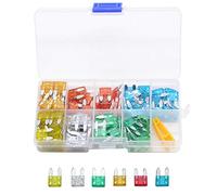 120 pièces/lot voiture camion petite taille Mini lame fusibles 5A 10A 15A 20A 25A 30A AMP boîte assortiment avec pince Câblage de protection