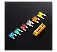 120 pièces Mini petite taille lame voiture fusible assortiment ensemble for voiture voiture camion camion 5/10/15/20/25/30A fusible avec boîte fusible Câblage de protection