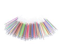 120 Pièces Recharges de Stylo Gel Écriture Fluide Scintillante en | Finition Métallisée, Couleurs Néon et Pastel, Usage Scolaire, Journal et Coloriage, Trait Régulier