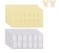 120 Pièces Ruban Adhésif pour Sonny Angel Hipper, Colle Double Face Pâte Adhésive Autocollants Transparents et Sécurisés pour Mini-Figurines Décoration DIY Amovibles et Sans Résidus