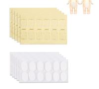120 Pièces Ruban Adhésif pour Sonny Angel Hipper, Pâtes Adhésives Double Face Transparentes Remplacement Mini Figurines Fixation Sûre pour Décoration DIY