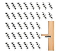 120 Pièces Taquet Etagere,5mm Chevilles de Support D'étagère,Taquet à Tenon,Taquet de Planche,Consoles à Visser de Support Etagère pour Meubles, Armoires, Supports D'étagères