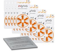 180 x piles auditives Siemens Signia 13 P13MF PR48 30 blisters