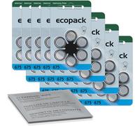 Varta Pile bouton Ecopack ZA 675 ECO675 zinc-air 620 mAh 1,4 V 6 pièces