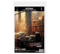 120 Pochettes Manga, Comics, Livres, Magazines, Artbooks + Sticker d'ajustement (L - A4 Livres et Magazines - 32 x 22,5cm)