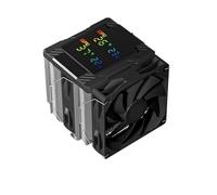 120 radiateurs numériques refroidis par Air, surveillance du CPU et du GPU en même temps/Support LGA1851/1700/AM5(Digital Black)