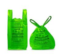 120 sacs de 6 L | Sacs poubelle pour déchets alimentaires | Résistants, épais et étanches | Solides pour la cuisine | Sans plastique (Sacs à couches | 120 sacs)
