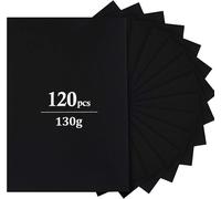 120 Sheets Coloured Card A4 130gsm