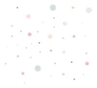120 stickers ronds multicolores pastels
