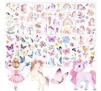 120+ Tatuaggi per Bambini, Tatuaggi Unicorno Bambina, Tatuaggi Temporanei Bambini per Regalini Compleanno