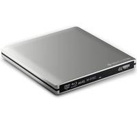 120 UHD Externe 4k 3D M-Disc BDXL USB Type-C 3.0 Lecteur Blu-Ray Graveur Superdrive Aluminium UltraSlim UltraHD Lecteur BD DVD CD Ultra pour Ordinateur Portable