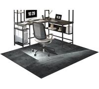 120 x 150 cm Tapis de Sol Bureau | Tapis Protection Sol Chaise Bureau | Tapis Chaise Gaming Antidérapant | Tapis Chaise de Bureau | Tapis de Sol Gamer | Tapis Protège-Sol pour Chaise de Bureau