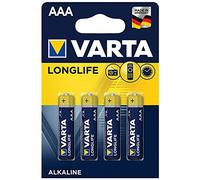 120 x Varta Longlife AAA Alkaline 1.5V Volt Batteries Battery Expiry 2018/2019