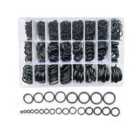 1200/740Pcs Joints d'étanchéité Rondelles Kit de joints toriques en caoutchouc nitrile for robinet de véhicule automatique Plomberie Nettoyeur haute pression Joints toriques(740pcs)