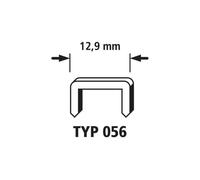 wolfcraft 7177000 Agrafes large acier trempé type 056 8 mm Lot de 1200