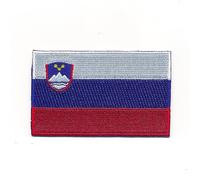 1200 Mini écusson thermocollant drapeau de la Slovénie Ljubljana Maribor 30 x 20 mm