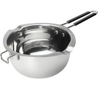 1200 Ml Crucible For Water Baths,Universal Stainless Steel Boilers,With Heat Resistant Handle,Flat Bottom,For Heating Milk,Butter Or Chocolate.[W7]