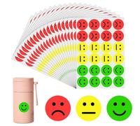 1200 Pièces 2.5cm Gommettes Smile Autocollant,Tableau De Recompense Enfant,Gommettes Smile Autocollant,Autocollant Smiley,Tableau Comportement Enfant,Pour Enseignants Recompenses Point Humeur Sticker