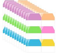 1200 Pièces Marque Page Adhesif 6 Styles Onglets Index Collant Feuillets Adhésifs Quick Tab Onglet Adhésif D'indexation Adhesives Notes Repositionnables Para Marquer Surligner Souligner Notes