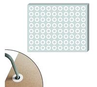 1200 Pièces - Oeillets Classeur Feuille, Œillets Renforts Autocollants Adhésifs - Blanc