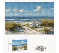 1200 Pièces Puzzle Adulte - Fabrication en Bois Robuste (Pièces Standards) - Océan & Paysage - 75 x 50 cm - Décoration Murale et Détente - Article de Loisir Créatif pour Les 14 Ans et Plus P3#435