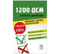 1200 Qcm Culture Générale - Concours Sociaux Ass/Es/Eje/Me