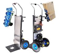 咚呱 1200 W Monte-Escalier éLectrique pour Chariot Manuel, Charge De 400 Kg - Peut Monter Et Descendre D'Escalier, éConomie De Main-D'œUvre Et Pratique, Batterie Amovible