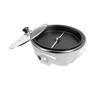 1200 W Torréfacteur Torrefacteur Cafe Torréfacteur Grain Cafécommercial Acier Inoxydable Torréfacteur Café Température Réglable pour Cuire Cacahuètes, Graines Melon, Graines Soja, Grains Café Crus