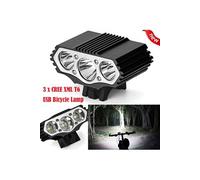 12000 Lm 3 x XML T6 LED 3 modes lampe de vélo bicycle Lumière Phare Vélo torche G