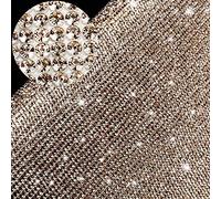 12000pcs 2mm Bling Bling Strass Patch Cristal Autocollant DIY Décoration De Voiture Autocollant Auto-Adhésif Glitter Strass Gem Autocollant pour Voiture et Artisanat Décoration(jaune cristal)