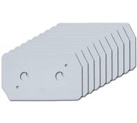 12007650 Lot de 10 chiffons filtrants pour sèche-linge à pompe à chaleur Bosch Siemens Constructa 232 x 128 x 1 mm Filtre à peluches