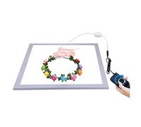 1200LM 15/15in/38x38 Cm LED Photographie Shadowless Bottom Light Lampe Panneau Dimmable for 40cm Photo Studio Shoot Tent Box pour la Photographie en Studio(1 UK)