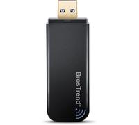 1200Mbps Adaptateur réseau WiFi USB bibande 5GHz/2.4GHz pour de Bureau,Portable,PC de Windows 11/10/8/7,USB 3.0