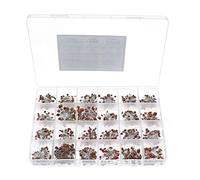 1200pcs 24Value 50V Ceramic Capacitor kit Mixed pack 2pF5pF10pF22pF33pF47pF68pF100pF220pF470pF1nF2.2nF4.7nF10nF22nF47nF68nF100nF BIANMTSW