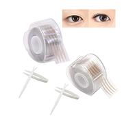 1200pcs Beige Two Different Shapes Double Eyelid Tape Tool, Magic Eyelid Lifter, Self-adhesive Invisible Double Eyelid Lift Strips, Breathable Self- adhesive Eye Lid Lift Strip