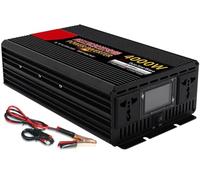 1200W/1600W/2000W/2500W/3000W/4000W/5000W/6000W/8000W Convertisseur Pur Sinus DC 12V/24V/48V/60V/72V à AC 110V/220V 230V Transformateur pour Bateaux,RV,Solar,Camping,Voyage,Outdoor(4000W,60Vto110V)