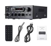 1200W 220V Bluetooth Amplificador Hifi Digital Amplifier 33BT Stereo LED Digital Audio Amplifier Aux