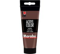 [120150040] Marabu couleur acrylique "AcrylColor", marron moyen, 100 ml mat v...
