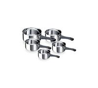 BEKA Casseroles Polo – Lot de 5 (12/14/16/18/20 cm) – Fond 3 couches, induction, lave-vaisselle