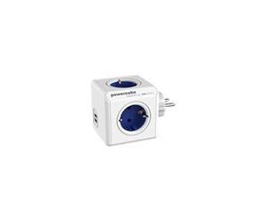 1203GN/DEOUPC 4AC Outlet(s) Vert, Blanc multiprise - Multiprises (Vert, Blanc, 227 g)