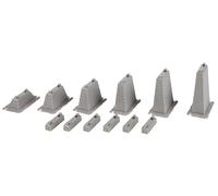 120472 Faller HO Set 6 Pilastres Pour Rampes/Viaducs Kit De Montage Échelle 1:87