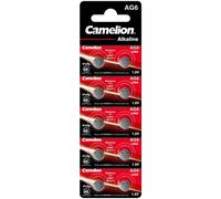 Camelion Piles bouton AG6/LR69/LR921/371/370/171 – alcalines 1,5 V – 10 pièces