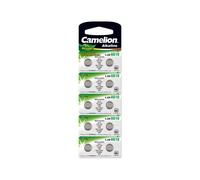 Camelion Piles alcalines boutons - AG 10 / LR54 - pack de 10