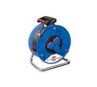 1208380 Garant Enrouleur de câble industrie/chantiers IP44, Rouge/Noir/Bleu, 40m