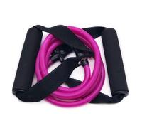 120cm Bandes De Résistance Élastique Yoga Pull Rope Fitness Workout Sports Rubber Tensile Expander Gum Elastica, Violet Violet