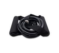 120cm Bandes De Résistance Élastique Yoga Pull Rope Fitness Workout Sports Rubber Tensile Expander Gum Elastica, Noir Noir